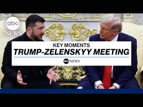 You are currently viewing Key moments from Trump-Zelenskyy meeting