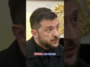 Read more about the article Zelenskyy: Ukraine is ready for a trilateral meeting with Putin #shorts #ukraine #war #peace #fox