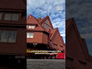 Read more about the article This century-old Swedish church is on the move
