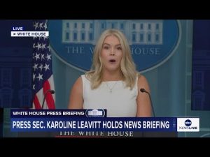 Read more about the article LIVE: White House press briefing