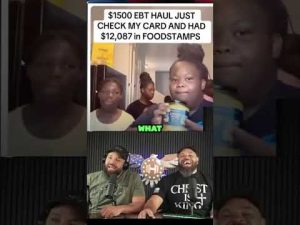 Read more about the article Black woman brags on Tiktok about getting her whole family junk food using food stamps…