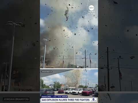 You are currently viewing Explosion injures three firefighters responding to gas leak