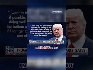 Read more about the article Watters: Trump wants to walk through the ‘pearly gates’ #shorts #trump #jessewatters #politics