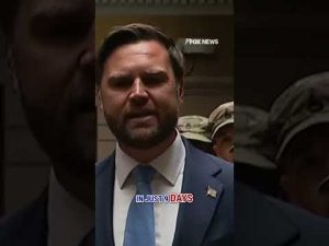 Read more about the article VP Vance calls hecklers a ‘bunch of crazy protestors’ #jdvance #shorts #dc #nationalguard