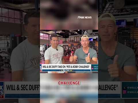 You are currently viewing WATCH: Will Cain and Sean Duffy take on the ‘Pete & Bobby Challenge’ #fitness #shorts #challenge
