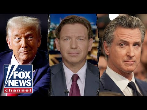 You are currently viewing DeSantis calls out Newsom for trying to be ‘fresh’ with Trump