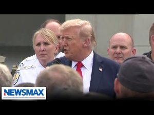 Read more about the article ‘We’re not playing games’: President Trump joins D.C. law enforcement patrol