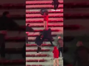 Read more about the article WATCH: Soccer fan flees brawl in only his underpants #shorts