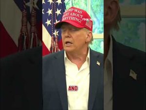 Read more about the article Trump jokes he may play in the FIFA World Cup: I look extremely good in shorts #shorts #usa #trump