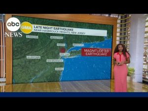 Read more about the article Small earthquake rattles parts of New York City, New Jersey