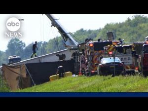 Read more about the article Multiple fatalities in New York tour bus crash returning from Niagara Falls