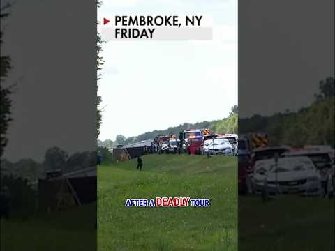 Read more about the article Deadly bus crash leaves 5 dead, dozens injured in New York #shorts #foxnews #crash #newyork