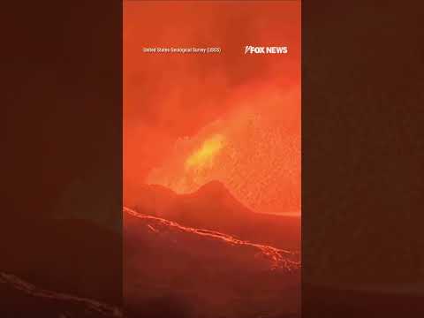 Read more about the article WATCH: Hawaii volcano spews lava as eruption is caught on camera #shorts #foxnews #us #news #viral