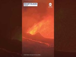 Read more about the article Hawaii’s Kilauea volcano roars to life in latest eruption