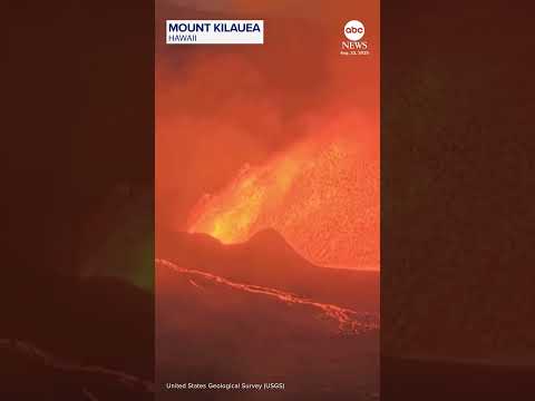 Read more about the article Hawaii’s Kilauea volcano roars to life in latest eruption
