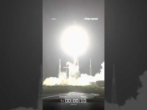 You are currently viewing LIFTOFF: SpaceX rocket blasts off to deliver supplies to International Space Station #shorts