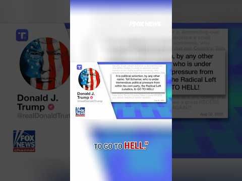 Read more about the article ‘GO TO HELL’: Trump, Thune feud with Schumer over nominee negotiations #shorts