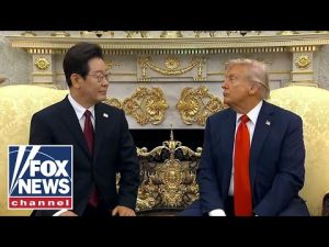 Read more about the article WATCH LIVE: Trump tells Russia, Ukraine to ‘work it out’ during bilateral meeting