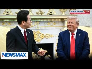 Read more about the article President Trump meets with South Korea President in Oval Office