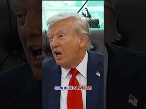 Read more about the article Trump calls out ‘paid agitators’ with flag burning EO #shorts #foxnews #news #us #fox #usnews #trump