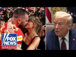 Read more about the article NO BAD BLOOD?: Trump reacts to Taylor Swift-Travis Kelce engagement