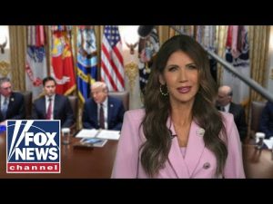 Read more about the article ‘ASTOUNDING’ new stats revealed in Trump’s Cabinet meeting, Noem reports