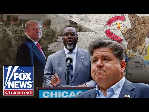 You are currently viewing DEPLOY TO ILLINOIS?: Trump escalates fight with ‘slob of a governor’ Pritzker, Chicago mayor