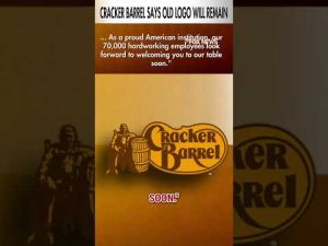 Read more about the article ‘CONGRATULATIONS’: Trump reacts to Cracker Barrel’s rebrand reversal #shorts