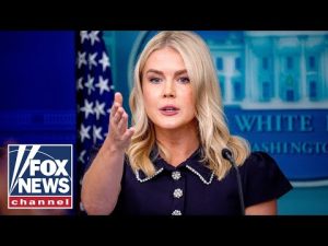 Read more about the article WATCH LIVE: Karoline Leavitt holds White House press briefing