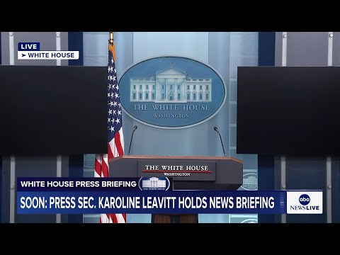 You are currently viewing COMING UP: White House press briefing