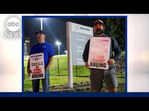 Read more about the article Boeing jet and weapons workers strike