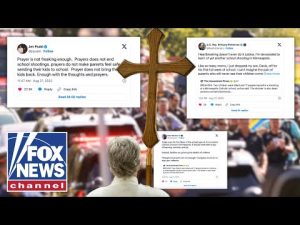 Read more about the article ‘F— off’ with ‘thoughts and prayers’: Left erupts after Catholic school tragedy