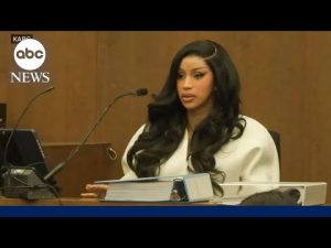 Read more about the article Cardi B testifies she didn’t touch security guard who’s suing her, alleging assault