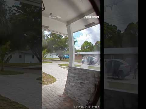 You are currently viewing WATCH: Gunmen open fire on Florida home #shorts #foxnews #news #fox #shooting #crime #doorbellcam