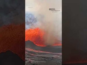Read more about the article ‘Volnado’ forms near Kīlauea volcano’s active lava fountain