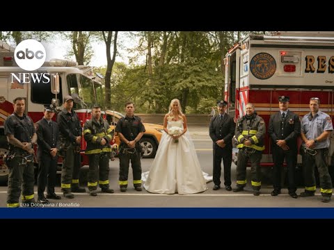 You are currently viewing David Muir shares story of FDNY’s wedding tribute for bride whose dad died on 9/11