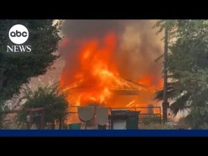 Read more about the article Wildfires rage in the West from lightning, extreme heat fueling the flames