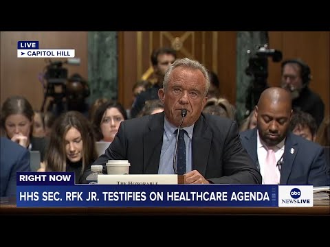 You are currently viewing LIVE: HHS Sec. RFK Jr. testifies before Senate committee on healthcare agenda