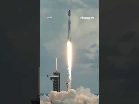 You are currently viewing SpaceX’s Falcon 9 rocket launches from Kennedy Space Center #shorts #viral #space #news #usa #us
