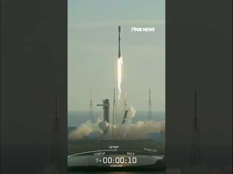 You are currently viewing SpaceX launches satellites aboard Falcon 9 rocket #shorts