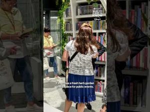 Read more about the article Subway station library opens in Poland