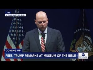 Read more about the article President Trump delivers remarks at the Museum of the Bible: HAPPENING NOW