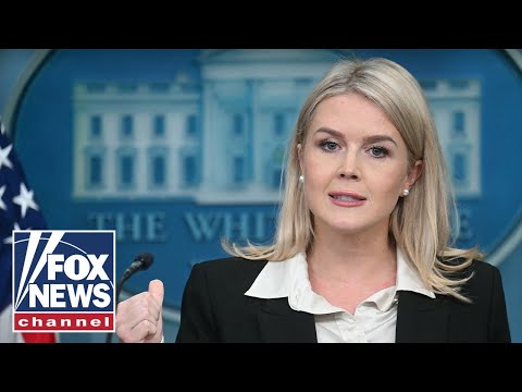 You are currently viewing WATCH: Leavitt holds White House press briefing
