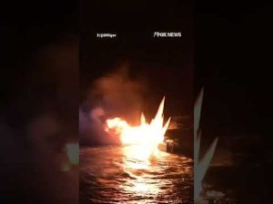 Read more about the article NEW: US Coast Guard intercepts and destroys drug boat during Operation Pacific Viper #shorts #new