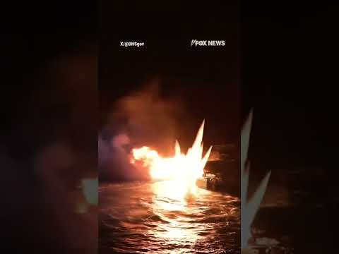 You are currently viewing NEW: US Coast Guard intercepts and destroys drug boat during Operation Pacific Viper #shorts #new