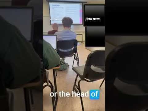 You are currently viewing CLASSROOM CLASH: Video shows a college student being told to leave #viral #news #shorts #usa #us