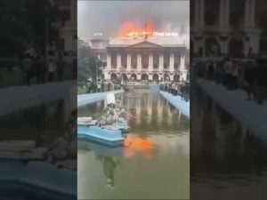 Read more about the article Unrest Explodes: Government building burned, 19 killed #foxnews #shorts #world #viral