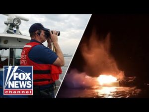 Read more about the article Coast Guard sinks suspected drug boat as Trump’s cartel fight escalates