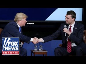 Read more about the article Trump urges prayer for Charlie Kirk following shooting