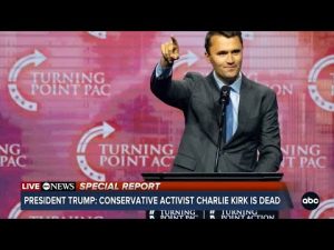 Read more about the article LIVE: Charlie Kirk shot and killed during event at Utah university